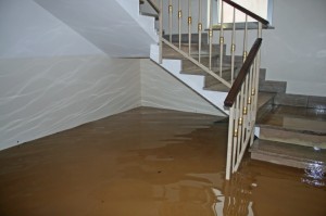 Water damag in home